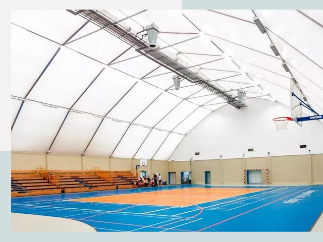 Строительство спортивных залов в Надыме