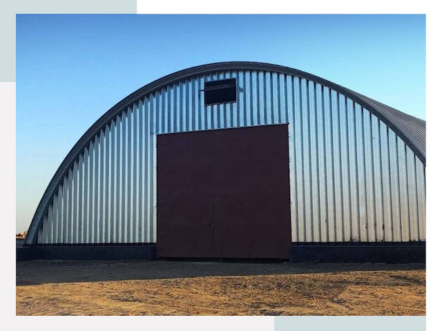 Арочные ангары в Надыме