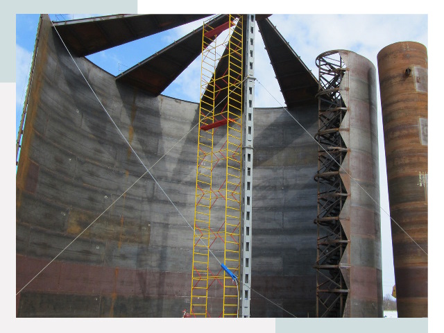 Строительство резервуаров в Надыме