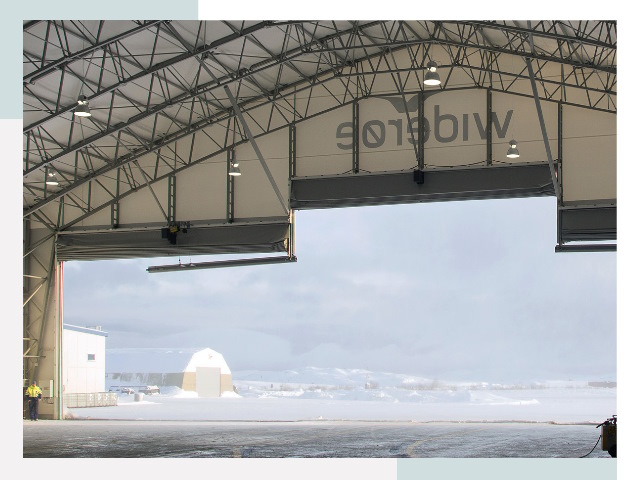 Ворота для ангаров в Надыме