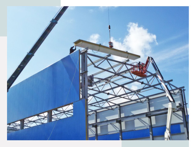 Монтаж сэндвич-панелей в Надыме