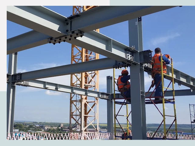 Монтаж металлоконструкций в Надыме